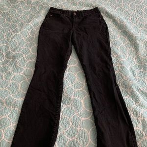 Lee Riders Black Bootcut Jeans